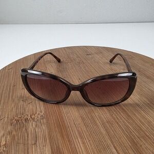 Swarovski SK 219 52F Sunglasses Womens 55-17 Brown Brown Butterfly Gradient
